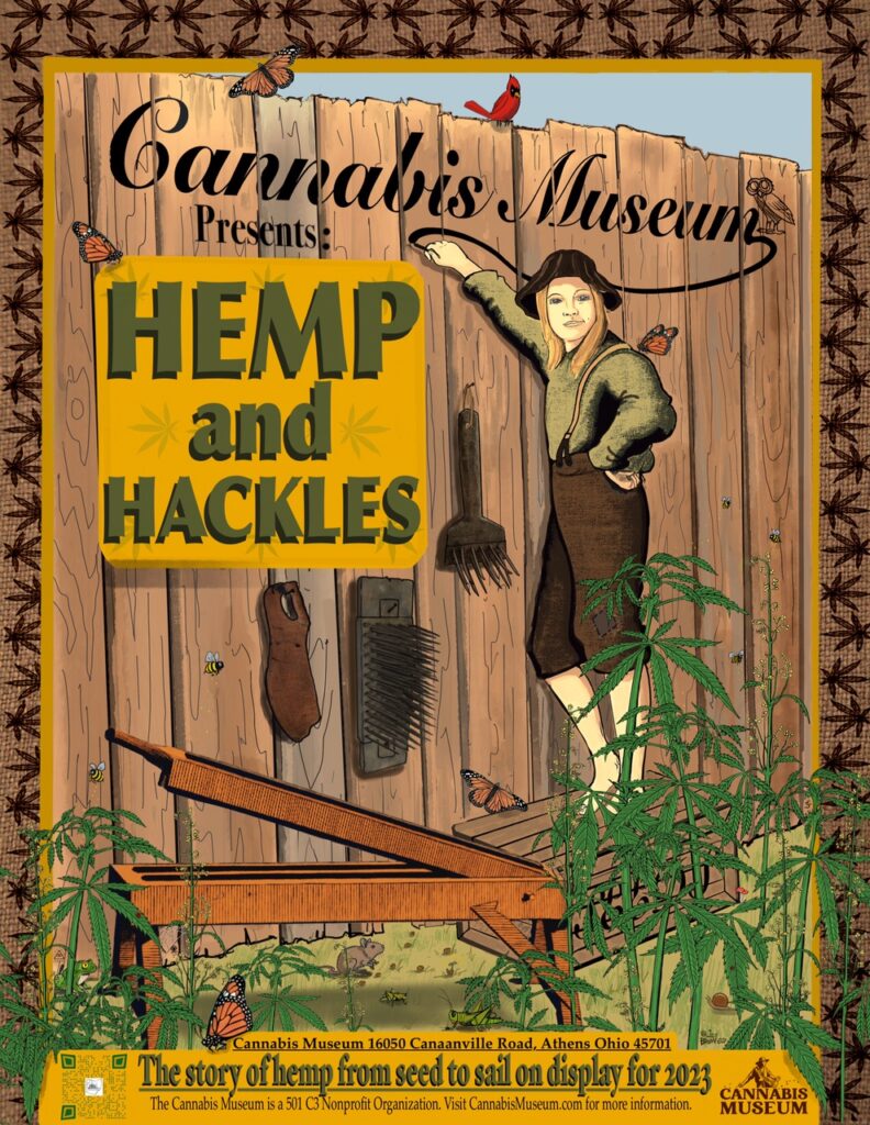 Hemp, Hackles and History Exhibit Poster